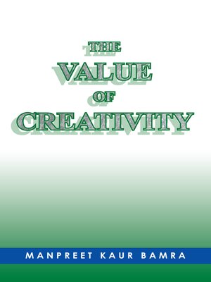 cover image of The Value of Creativity